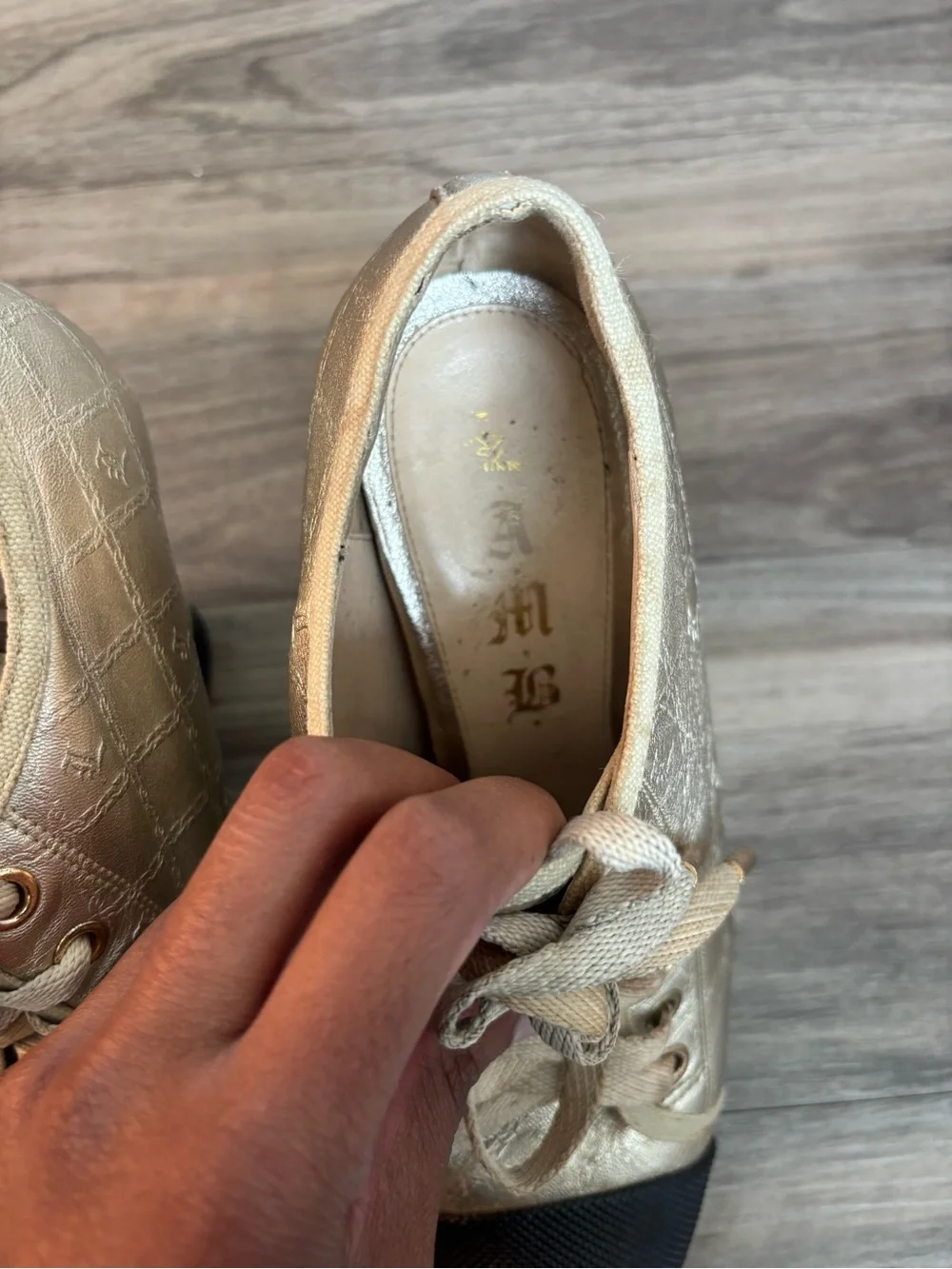 L.A.M.B. stylish gold